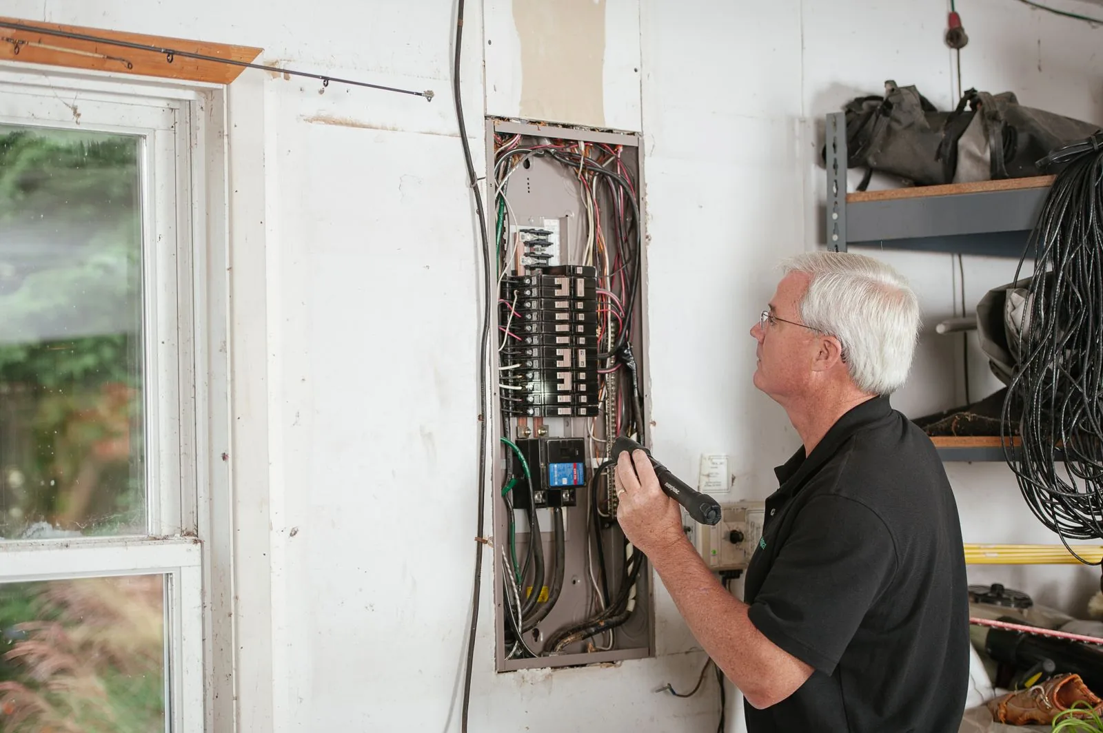 Residential breaker panel