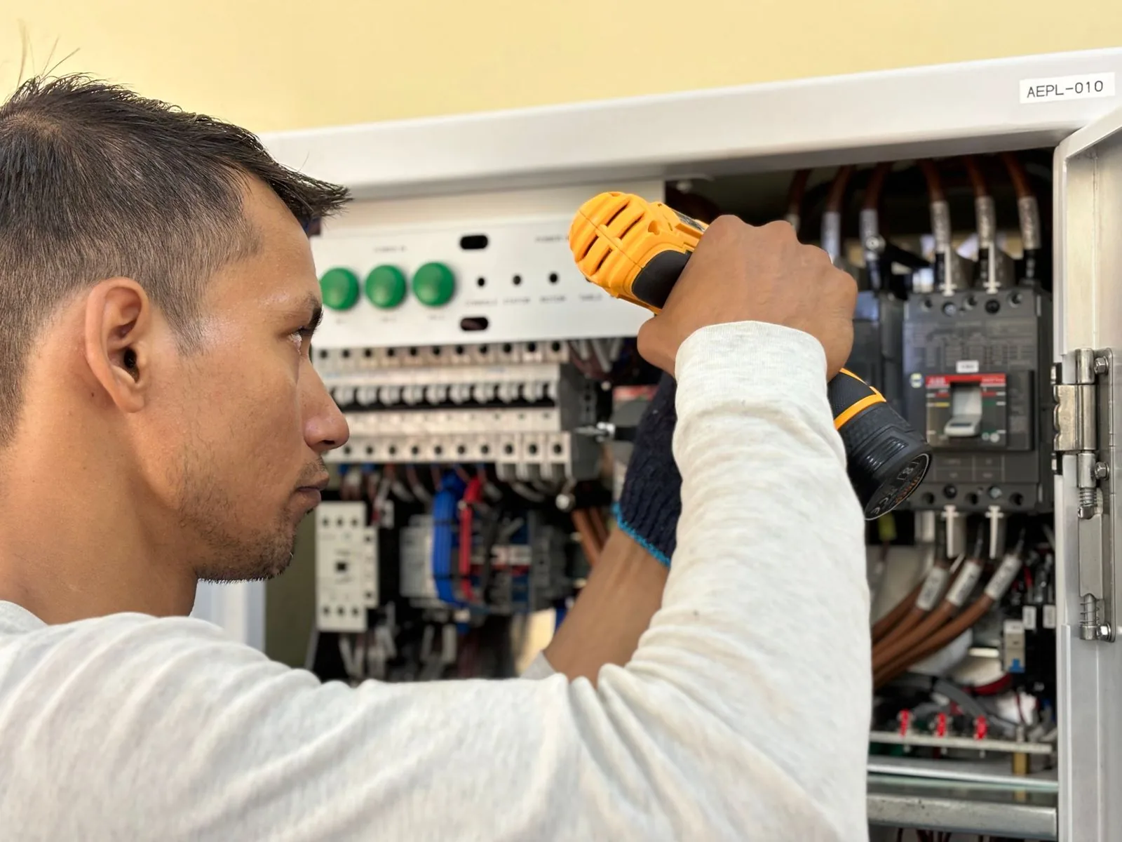 Indoor panel work