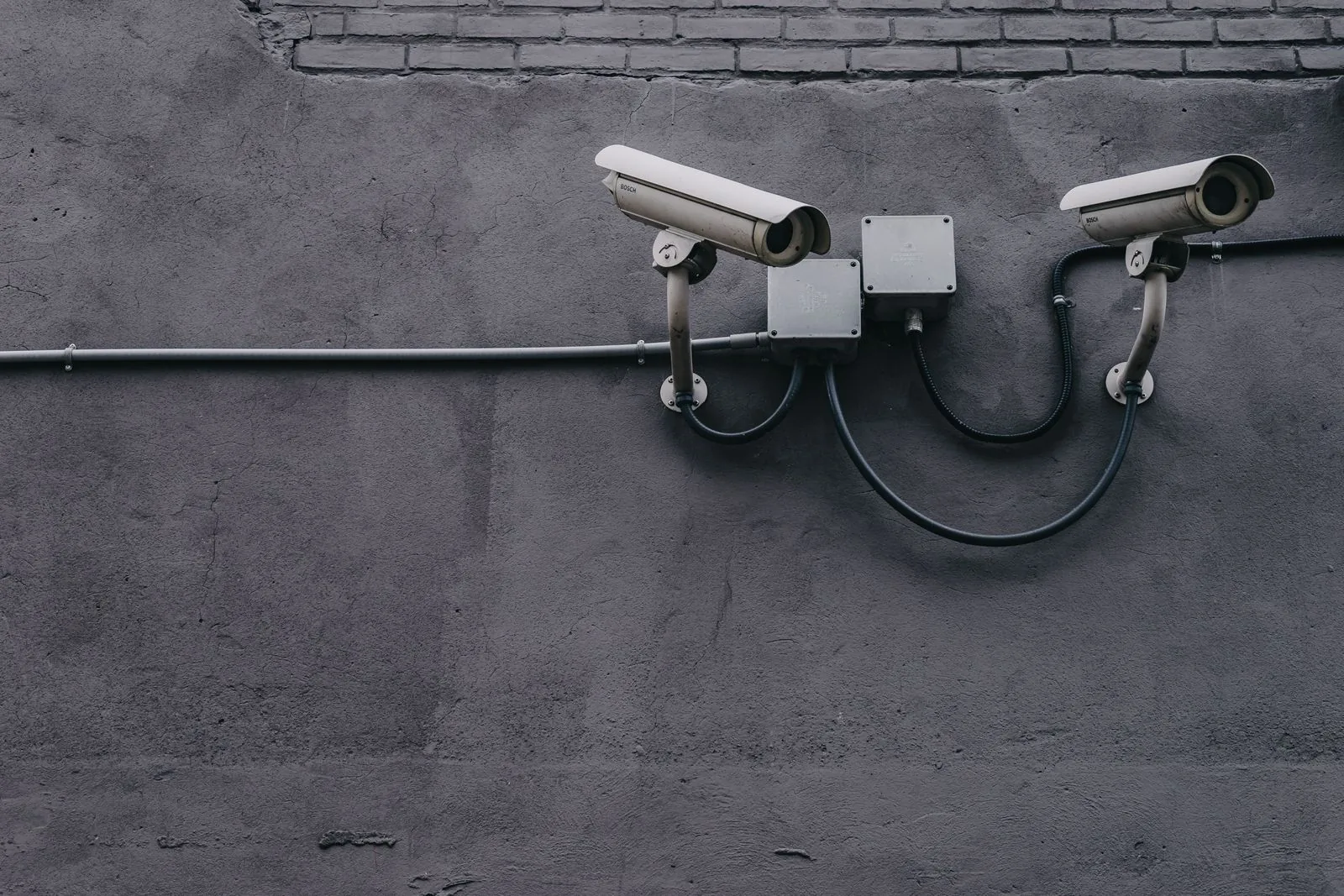 Security cameras with conduit